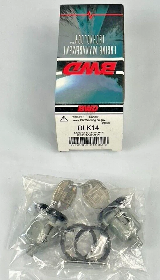 Juego de cerraduras de puerta codificadas BWD DLK4 - bisel negro Foto 1 de 4