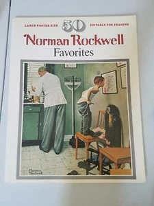 Norman Rockwell Favorites 50 Large Poster size suitable for framing 1977 Finch  - Picture 1 of 12
