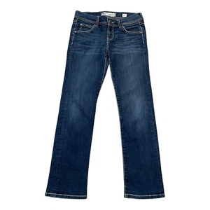 BKE Addison Buckle Jeans Women Size 26R (30x28) Medium Wash Blue Denim Stretch - Picture 1 of 4