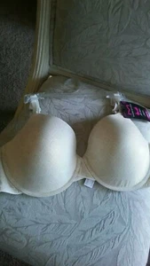 AUTHENTIC "MAIDENFORM" WOMEN'S FULL FIGURE SEXY SOFT TAN T-SHIRT BRA SIZE 40D - Picture 1 of 6