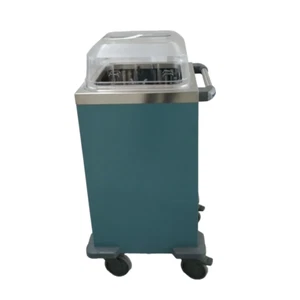 B.PRO TS-1 18-33 Tellerspender Tellerwagen in Meerblau unbeheizt ca. 80 Teller - Bild 1 von 1