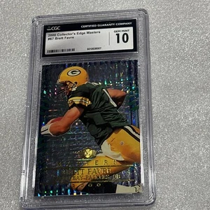 2000 Collectors Edge Football Brett Favre #67 Cgc 10 #’d 112/2000 - Picture 1 of 5