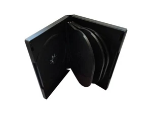 3x 8fach 8er DVD CD Box Hüllen black - Bild 1 von 1