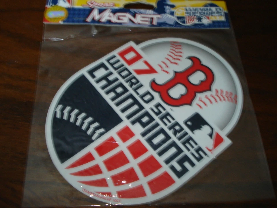 Boston Red Sox 2007 World Series Champs Car Magnet - Image 1 of 1