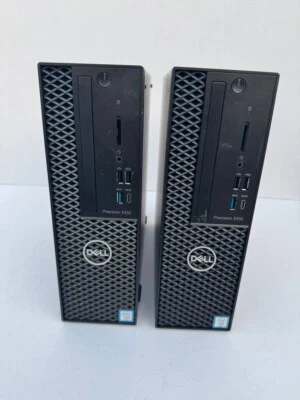 2 x Dell Precision 3430 SFF Intel Xeon E-2124G  16GB Ram NO SSD/ NO Power Cord - Image 1 of 4