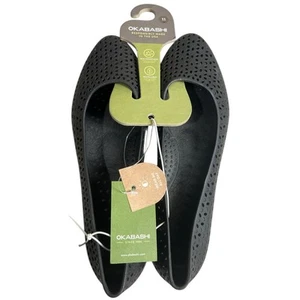 Okabashi Samantha Sandals Black Size 11 NWT - Picture 1 of 5