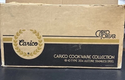 Carico Kitchen Cookware Set MAY BE MISSING ITEMS 18 Items Included New From 1986 - Image 1 of 4