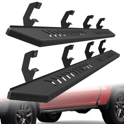 Running Boards fits 2019-2025 Chevy Silverado/Sierra1500 2500 Crew Cab Side Step Foto 1 de 4