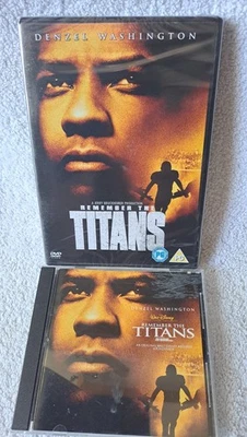 REMEMBER THE TITANS: DVD NEW & SEALED + SOUNDTRACK CD MINT CONDITION) - Image 1 of 2