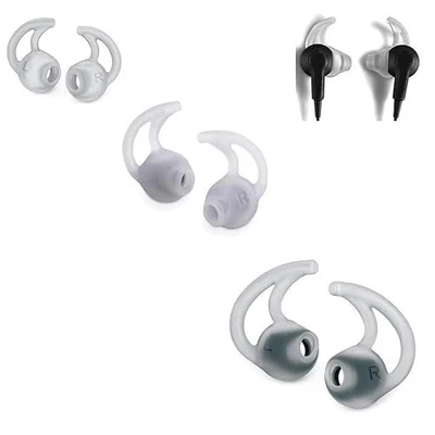 Buds Tips Gels for Bose Noise Cancelling  earbuds Sound Sport in ear headphones - Image 1 of 4