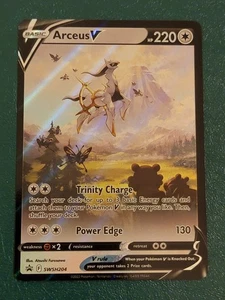 Arceus V SWSH204 SWSH: Sword & Shield Promo Cards Holo NM Ungraded - Picture 1 of 3