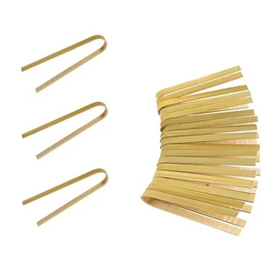 20 Piezas Pinzas de Madera de Bambú, Utensilios de Cocina, Pinzas de Bambú5089 - Imagen 1 de 6