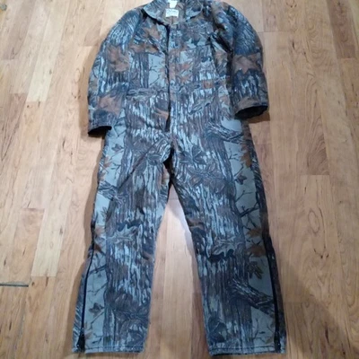 Vtg Walls Blizzard-Pruf Coveralls U.S.A Insulated Apparel Men XL Realtree Camo - Image 1 of 4