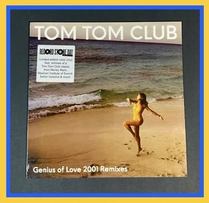Tom Tom Club – Genius Of Love 2001 Remixes LP On Blue Marble Vinyl Talking Heads - Picture 1 of 4