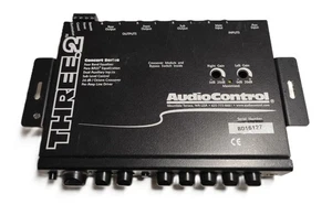 Audiocontrol Three.2 Car Audio EQ 4 Band Equalizer 24db Crossover - Picture 1 of 4