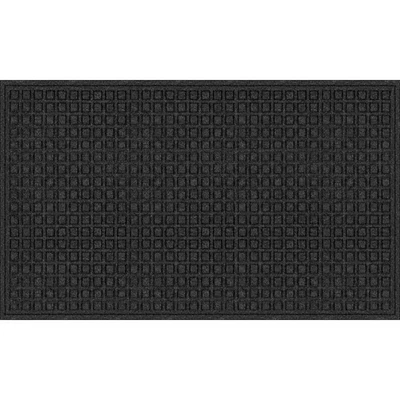 TrafficMaster Door Mat 36x60in Black Commercial Rubber Backed Indoor Outdoor Rug - Image 1 of 4