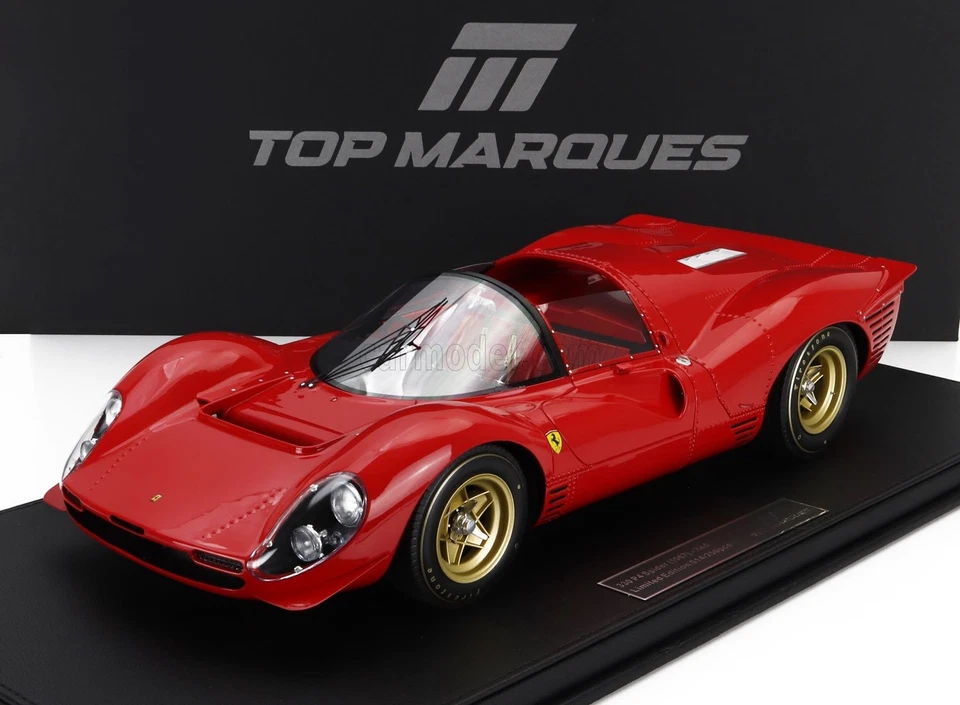 1/12 TOPMARQUES - FERRARI - 330P4 SPIDER STREET VERSION 1967 TMR12-57D - Immagine 1 di 1