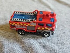 2013 Matchbox BLAZE BLITZER Red 27/120 LOOSE Heroic Rescue - Picture 1 of 8