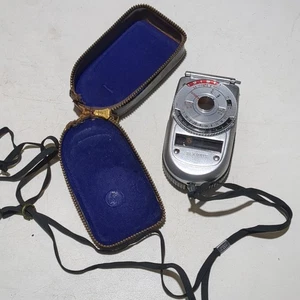 Vintage Sekonic Auto-Leader Model L38 Light Meter With Case - Picture 1 of 4