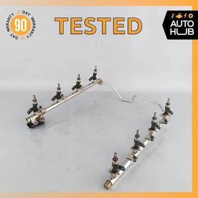 07-15 Mercedes W211 E63 ML63 C63 AMG Motor Inyector Riel con Inyectores Fabricante de Equipo Original Foto 1 de 4