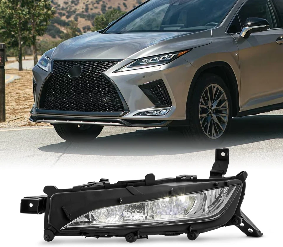 Luz antiniebla LED lado del conductor izquierdo para Lexus RX350/RX350L/RX450H/RX450HL 2020-2022 Foto 1 de 4