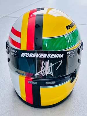 SEBASTIAN VETTEL 1:2 Forever Senna Helm Bell - NEU * OVP * HANDSIGNIERT !!! - Bild 1 von 4