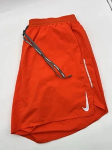 Nike Men's 7” Flex Stride Orange Reflective Running Shorts CT7891 XXL Gym Train - Picture 1 of 15