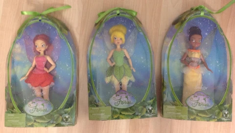 DISNEY TINKERBELL AND FAIRIES DOLL SET-NEW Cover