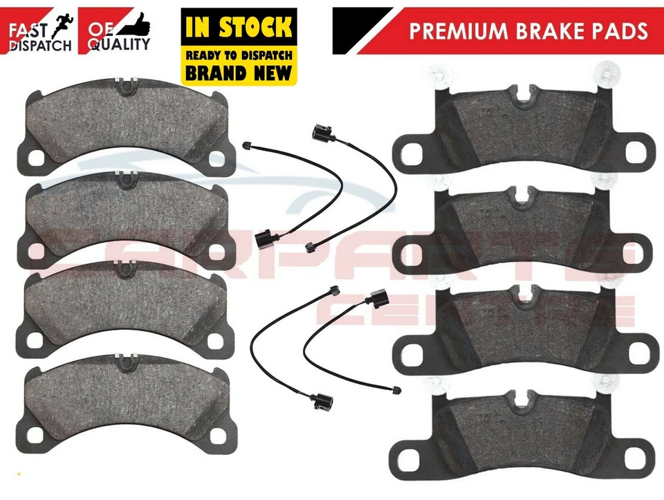 PARA PORSCHE CAYENNE 92A 2010- PASTILLAS FRENO DELANTERAS TRASERAS CABLES SENSORES Foto 1 de 1