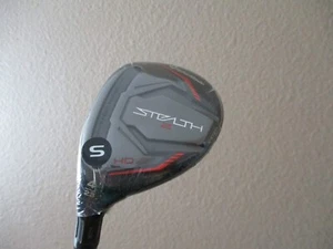 NEW! LH TAYLORMADE STEALTH 2 HD 23* #4 RESCUE HYBRID SPEEDER NX 60 STIFF FLEX - Picture 1 of 8