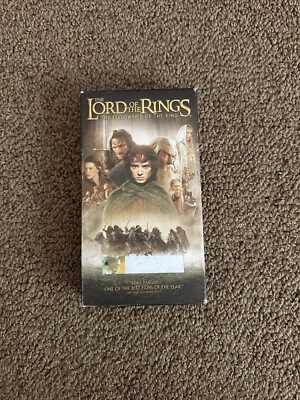 Lord of the Rings: The Fellowship of the Ring (VHS, 2001) - Image 1 of 4