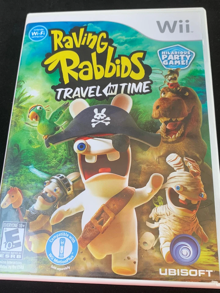 Raving Rabbids Travel In Time Nintendo Wii Game  - Image 1 of 4