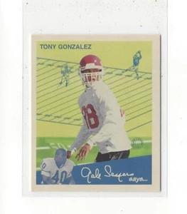 Fleer Goudey II #136 1997 Tony Gonzalez RC Rookie Chiefs Falcons - Imagen 1 de 1