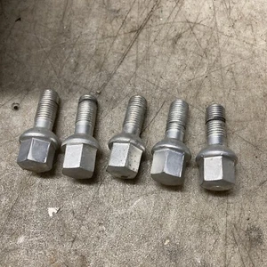 5 Vintage Mercedes German Lug Nut Bolts W116 W123 W126 1977-1985 - Picture 1 of 2