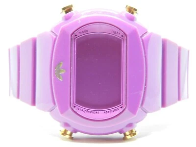 Adidas ADH6082 Purple Tone Quartz Digital Women's Watch New Battery - Image 1 of 4