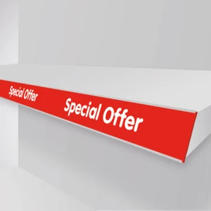 Special Offer Shelf Strip / Sale Shelf Edge Strips / Shelf Talkers - Picture 1 of 5