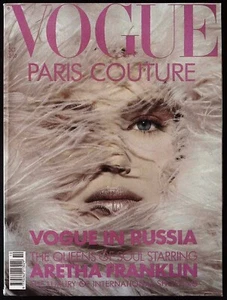 VOGUE UK Oktober 1990 VOGUE IN RUSSIA Cindy Crawford HELENA CHRISTENSEN @ N/MINT - Bild 1 von 13