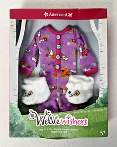 American Girl Gummistiefel Wishers Hop To It PJs & Paar Hausschuhe neu/beschädigter Karton - Bild 1 von 8