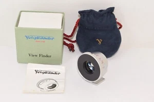 Voigtlander 90mm Silver Finder Viewfinder from Japan 2506006 - Picture 1 of 14