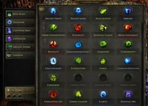 🔥Path of Exile 2 POE2 🔥 Uncut Gems Skill Support Spirit (Any Specified Level) - Picture 1 of 2