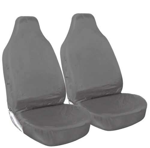 LAND ROVER FREELANDER 2 - HD Waterproof Grey Car Seat Covers - 2 x Fronts
