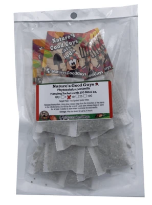 NaturesGoodGuys - Slow Release Hanging Sachets - Phytoseiulus persimilis - Image 1 of 4