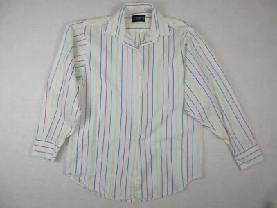 Grandes Efectos Arco Iris Multistripe Abotonable De Colección Para Mujer 11/12 Se Ajusta Mediana EE. UU. Foto 1 de 4