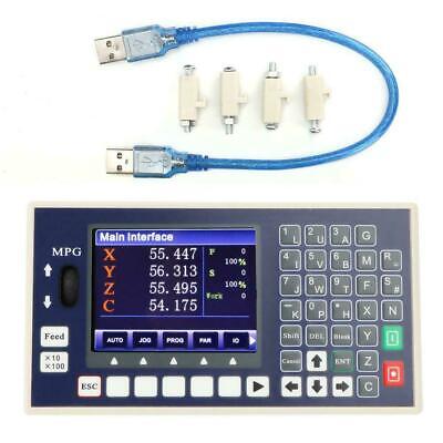 4 Axis CNC Controller MPG 3.5inch TFT 400KHz Servo Stepper For Milling Machine • 179.99£