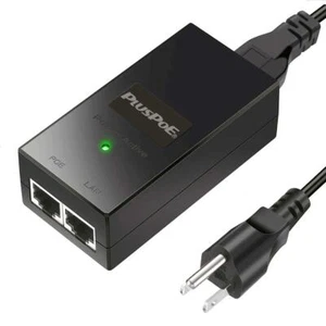 24volt Passive Gigabit Poe Injector Adapter For Ubiquiti And Mikroik Devices Fit - Picture 1 of 5
