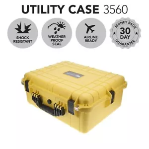 3560 Hi-Vis Yellow HD Series Utility Hard Case for Cameras & Drones - Picture 1 of 10