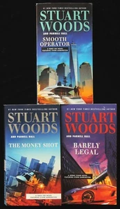 4 PBs STUART WOODS& Parnell Hall #1,2&4 TEDDY FAY/#1 HERBIE FISHER G+ 1/2 Price - Picture 1 of 1