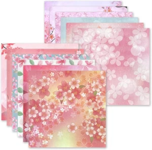 Kit Carta Origami 6x6 - 50 Fogli, 12 Colori, Modelli Tradizionali Bifacciali - Foto 1 di 8