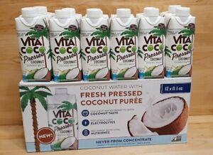 Vita Coco Coconut Water Pure Organic Coconut Taste (CASE Of 12) 11.1oz non gmo