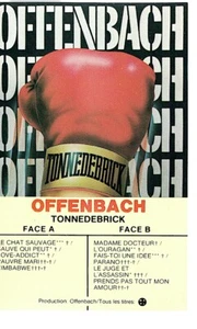 CANADA WHITE SHELL DOLBY 1983 ROCK CASSETTE TAPE OFFENBACH : TONNEDEBRICK - Picture 1 of 1